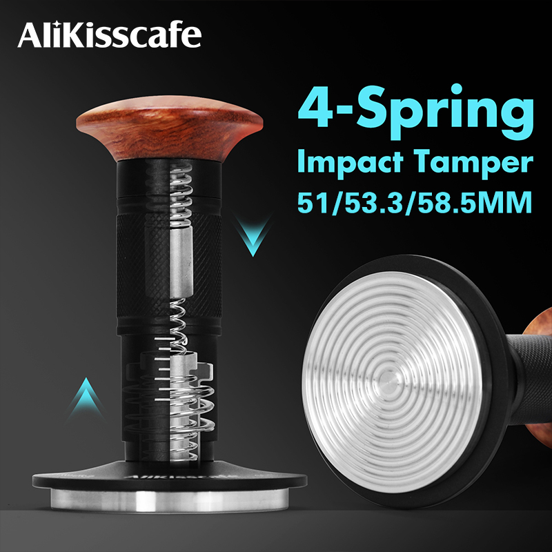 AliKisscafe темпер для кофе, 4 – обзор и цена Espresso Tamper Set