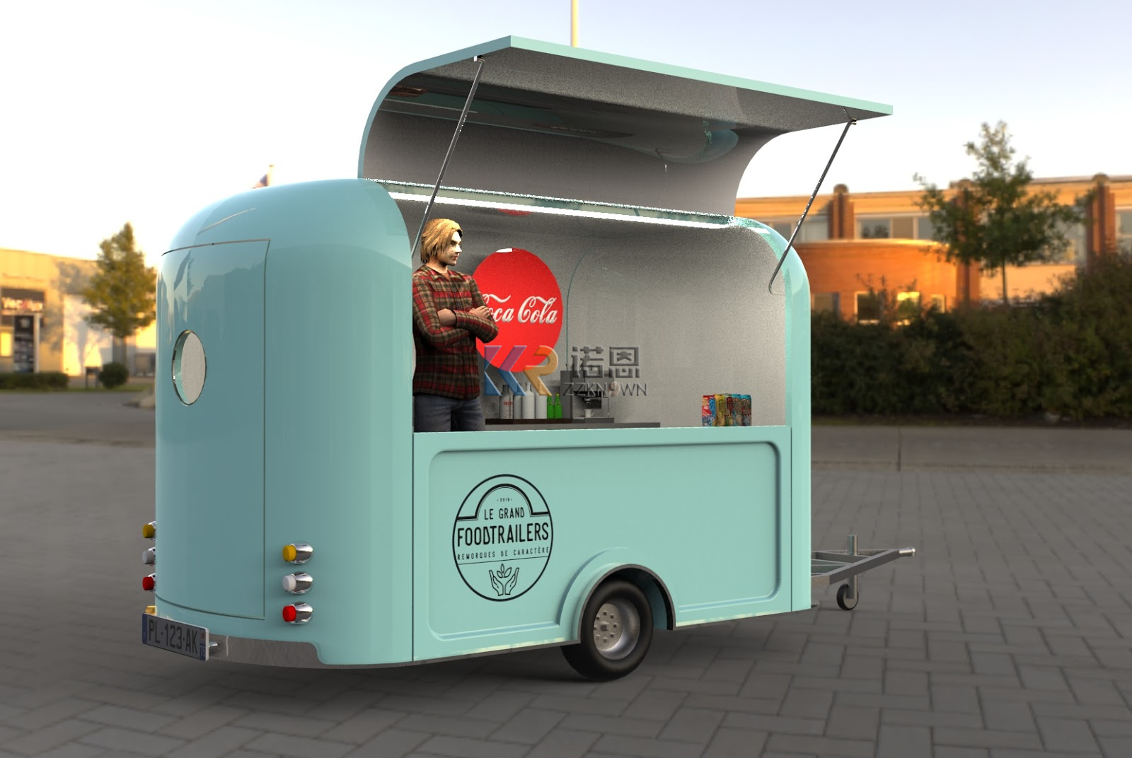 Полностью оснащенный караван-б – обзор и цена Coffee Vending Equipment