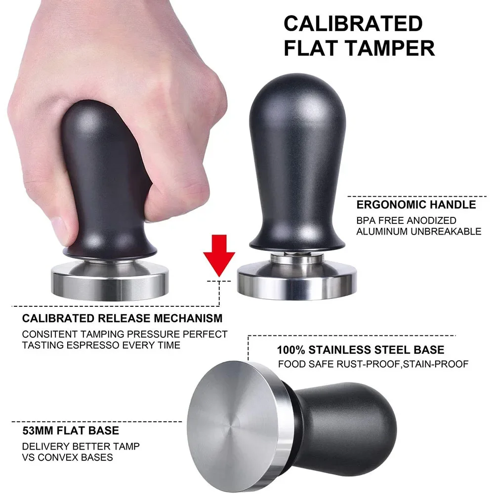 Калиброванный темпер для кофе  – обзор и цена Espresso Tamper Set