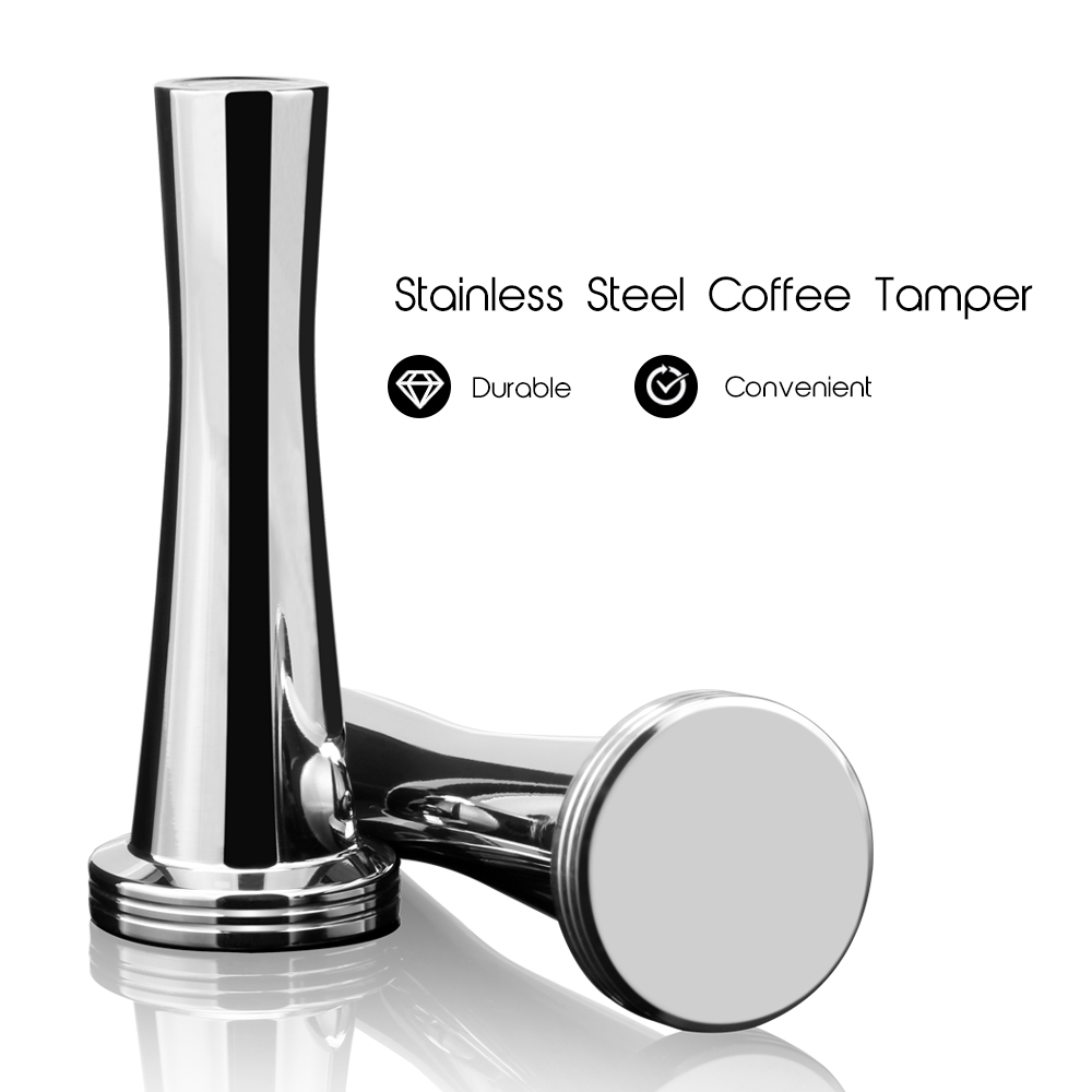 30 мм твердая нержавеющая стал – обзор и цена Espresso Tamper Set