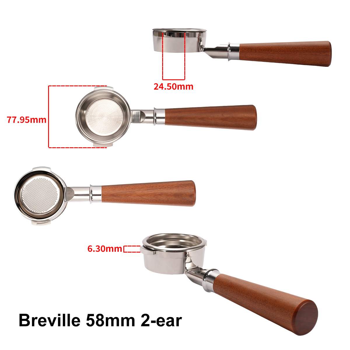 Портативный портфель Breville  – обзор и цена Naked Portafilter Bottomless