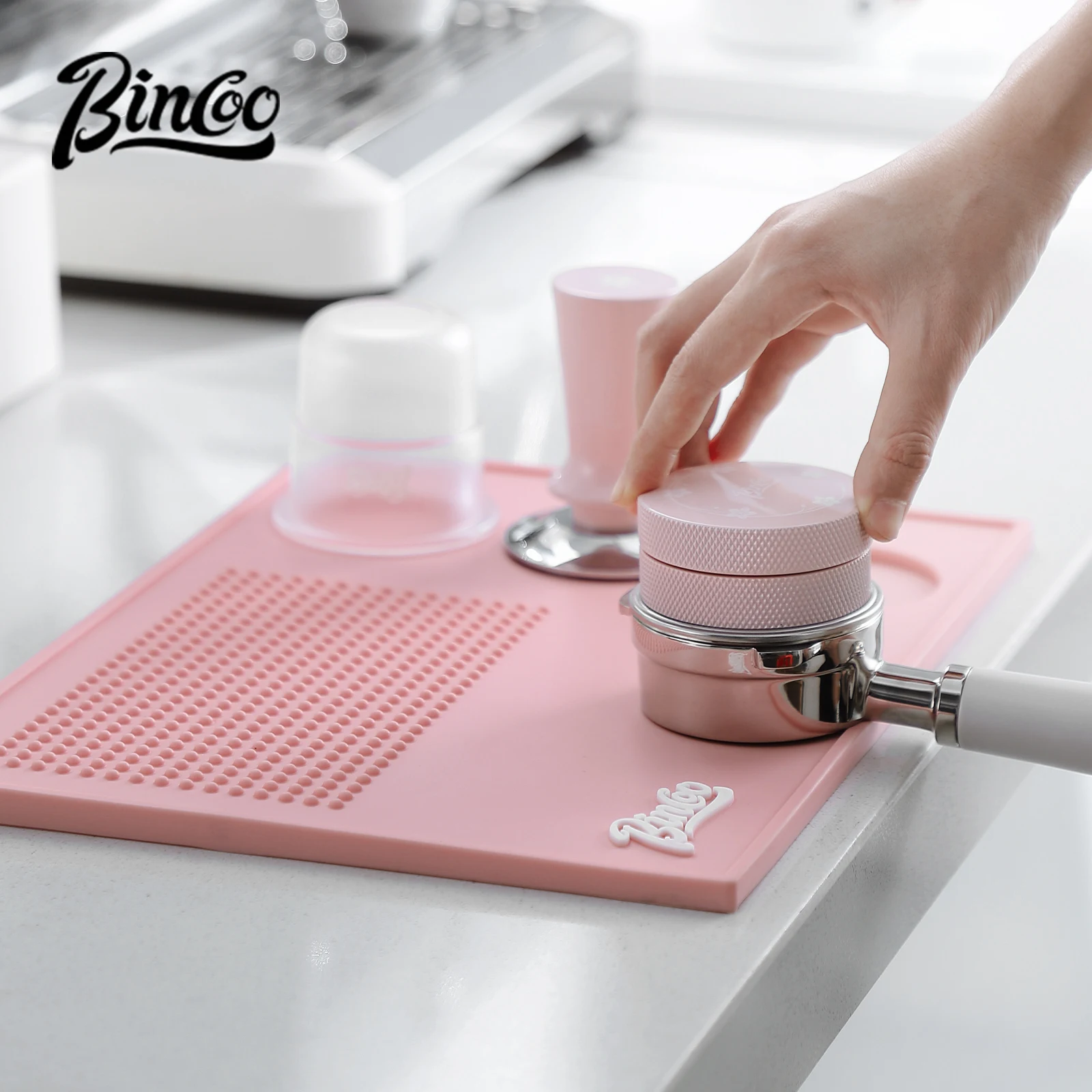 Bincoo Pink Espresso 51 мм-58  – обзор и цена Espresso Tamper Set